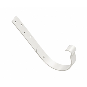 Hak dokrokwiowy KROP STAL Ø125 mm – biały RAL 9010